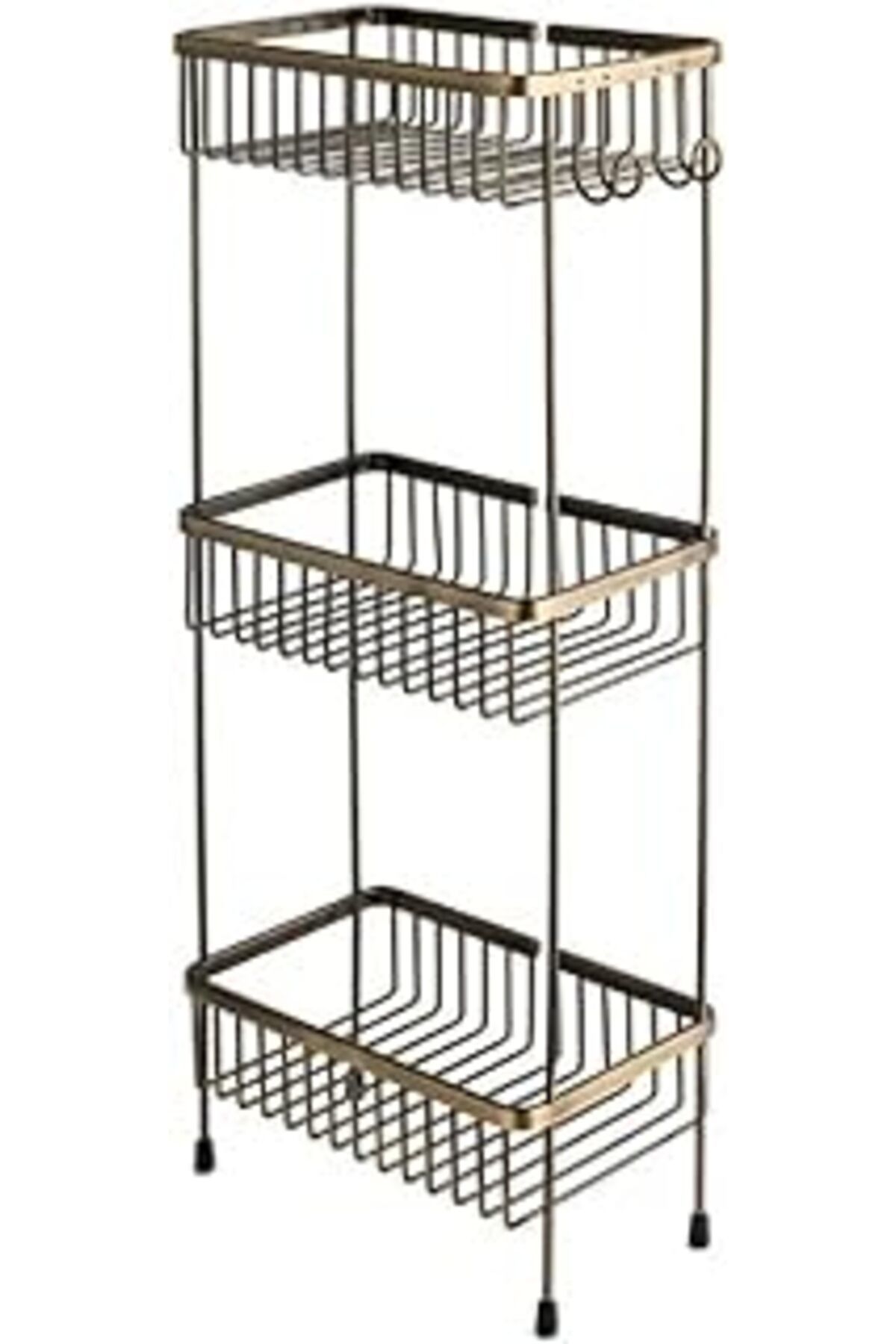 NETWORK ART System Banyo Duş Raf Sistemi Antik Renk 647X150X273 Mm
