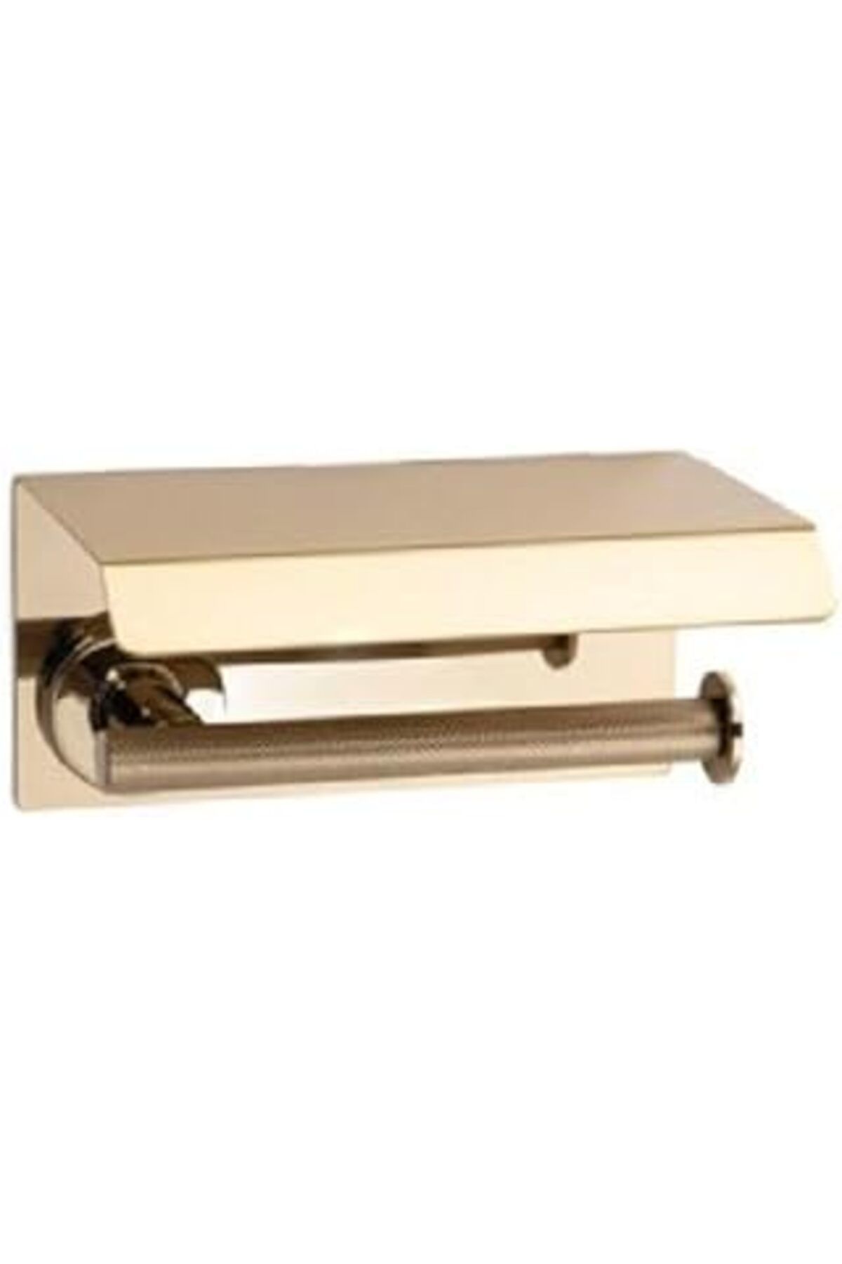 Qedii System Purelıne Kapaklı Tuvalet Kağıtlığı Gold Renk 85X117X170 Mm