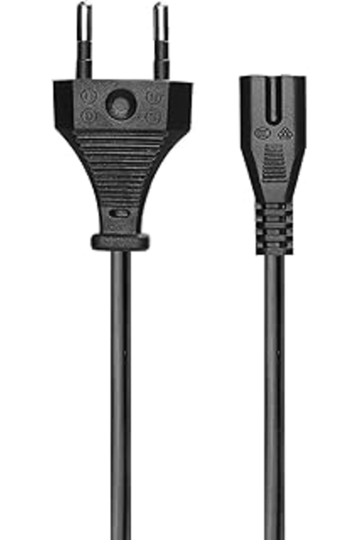 Qedii S-Link Sl-Tp2 1.5M 0.75Mm Teyip Fişi Power Kablosu - Notebook Adaptör Işıldak Power Kablo 2 Pin