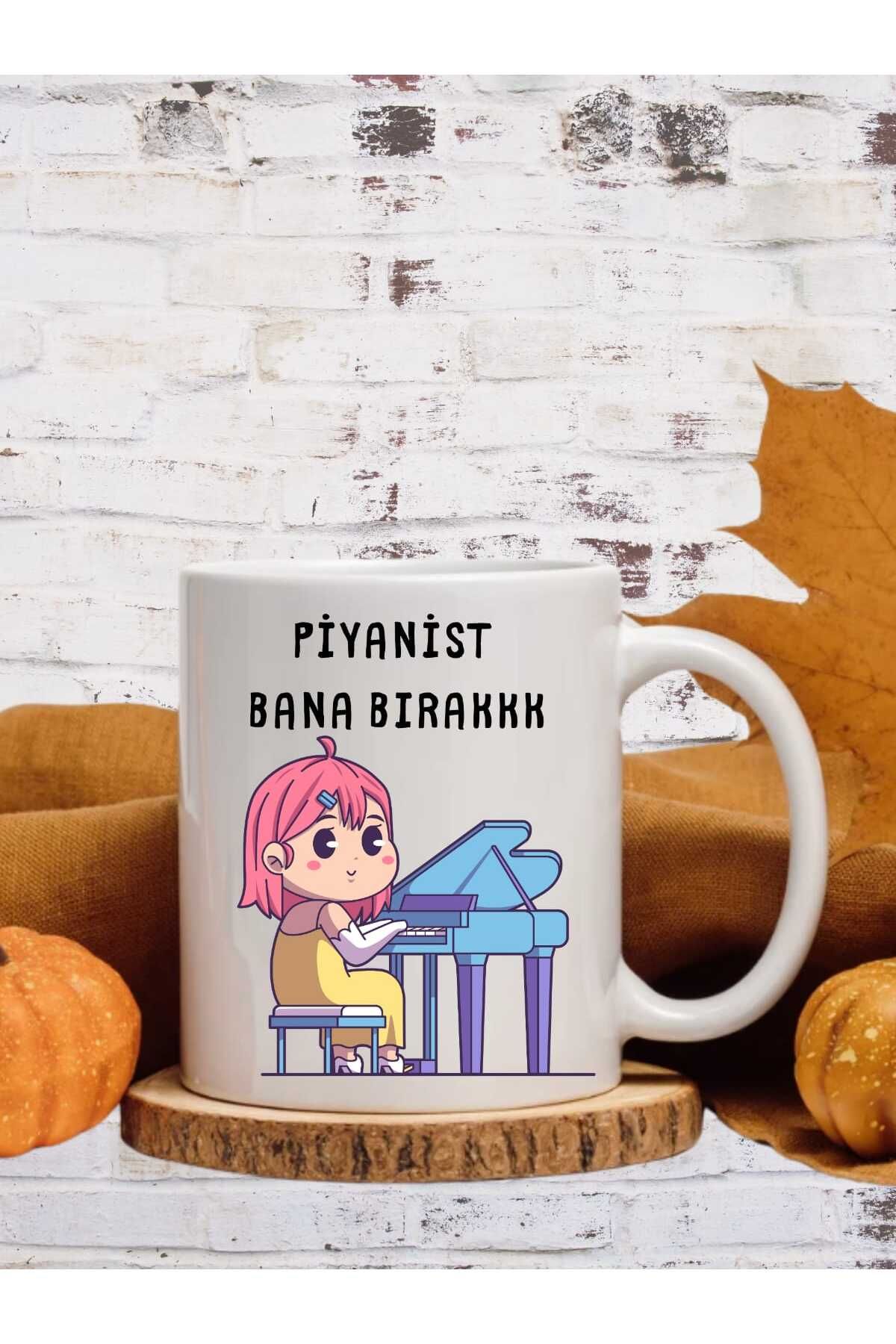 Home PİYANİST BANA BIRAK TASARIMLI ÇİFT TARAF BASKILI PORSELEN KUPA BARDAK