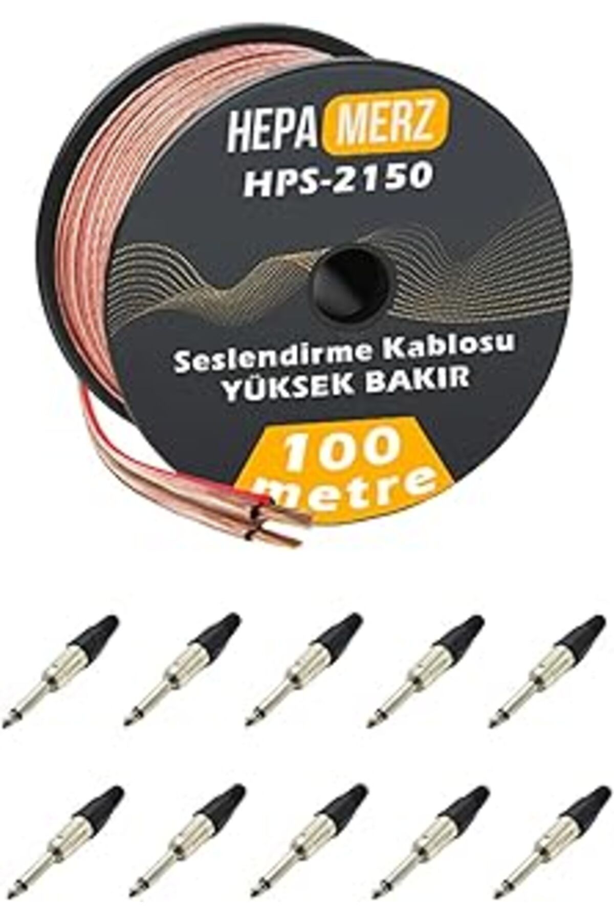 ASİTAN Hepa Merz Connection Paket 15, Hoparlör Kablosu Jack Konnektör Paketi