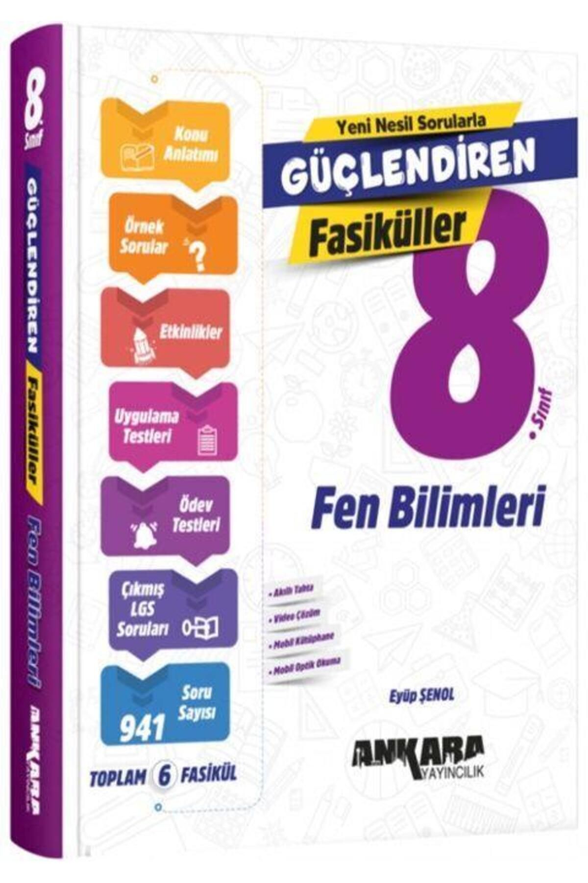 Ankara Kitap Merkezi 8. Sınıf Fen Bilimleri Güçlendiren Fasiküller Ankara Yayıncılık