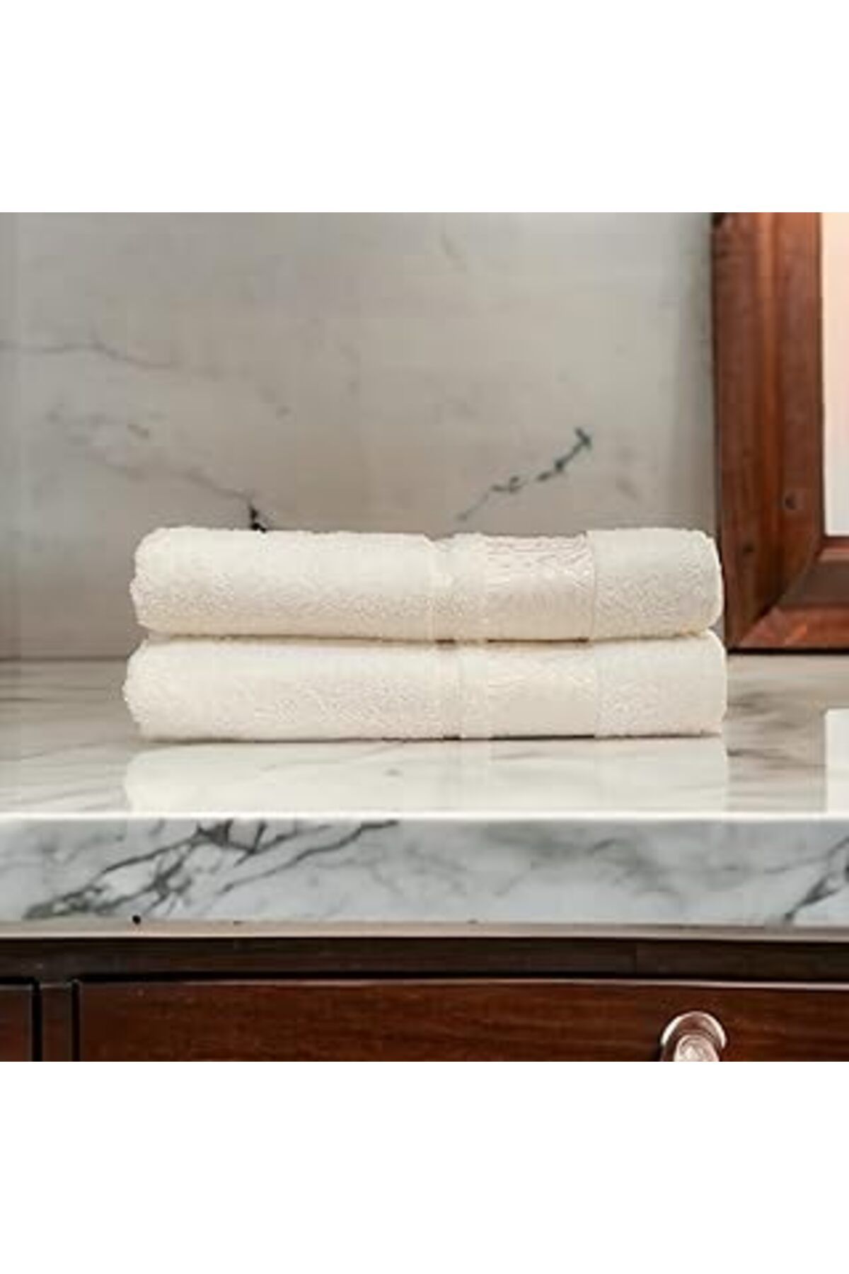 Mu Art Ahşap Lunox Home%100 Bambu Havlu Takımı Vücut Havlusu 90X145 Cm, Baş Havlusu 50X85 Cm, Ekstra Yumuşaklık