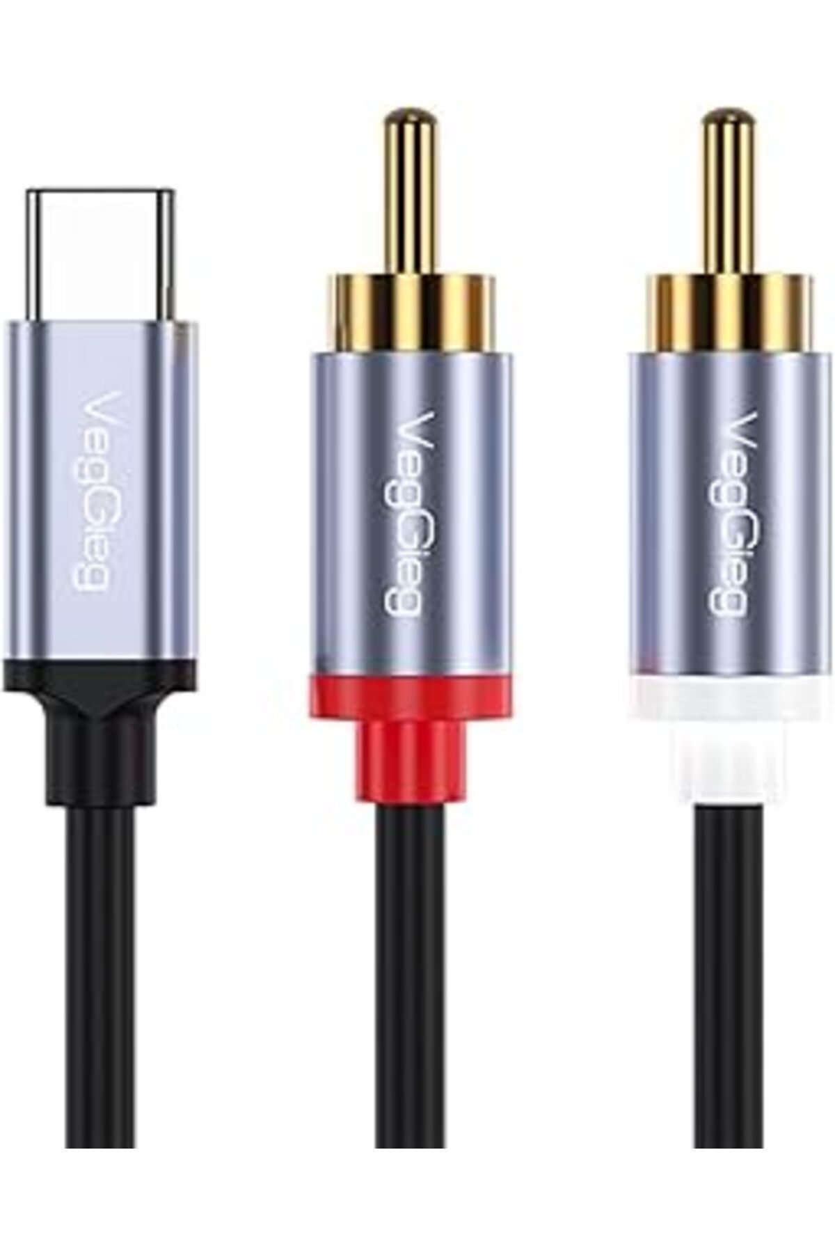 NETWORK ART Veggieg Usb Type-c To 2 Rca Ses Kablosu 1.5 Metre