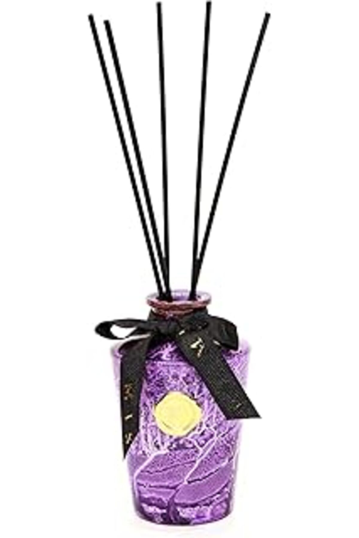 NETWORK ART 130 ml Mor Batik Cam Şişe Black Vanilya Oda Kokusu