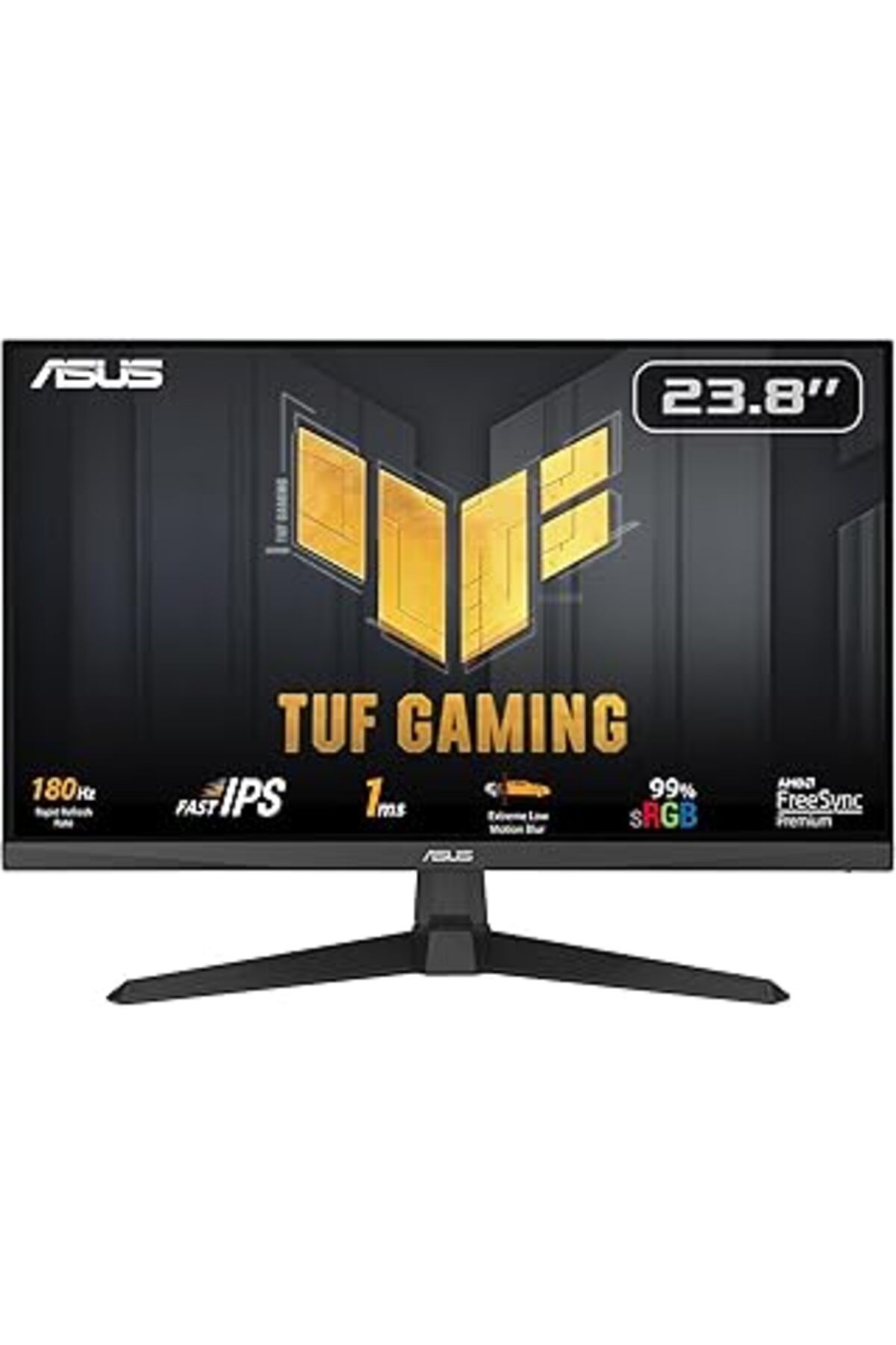 NETWORK ART Tuf Gaming Vg249Q3A 23.8 Gaming Fast Ips Freesync 1920X1080 1Ms 180Hz Dp Hdmi Mm Vesa 3Yil 99% Srgb