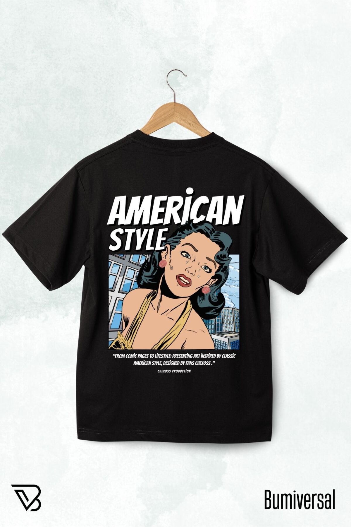 BUMİVERSAL AMERİCAN STYLE T-SHİRT