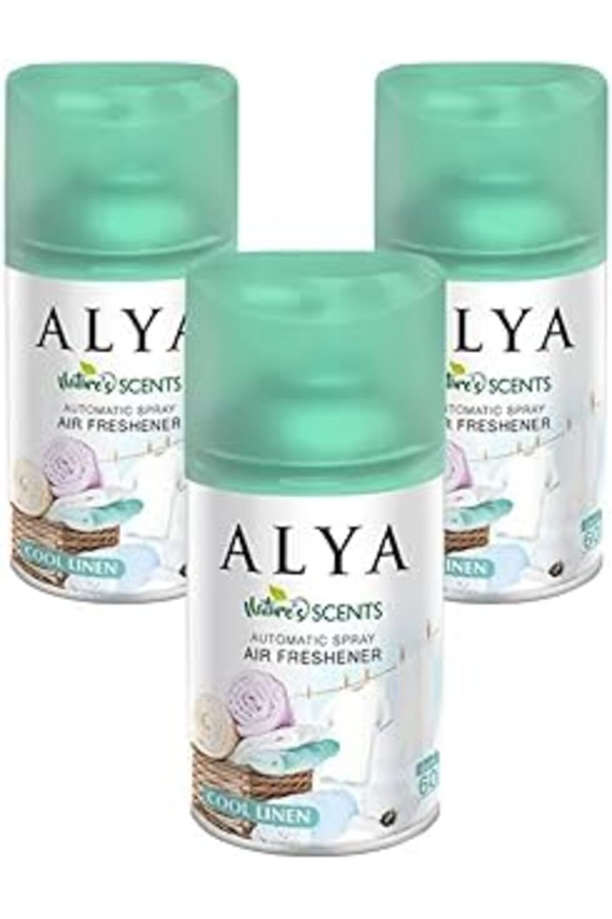 NETWORK ART Alya Nature's Scents Cool Linen Oda Kokusu Yedek Makine Spreyi 250 ml