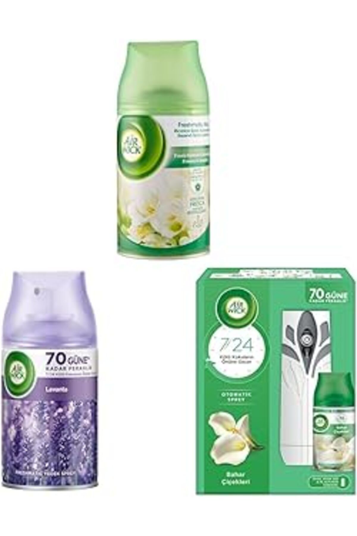ASİTAN Air Wick Freshmatic Yedek Çeşitleri 3'Lü Set