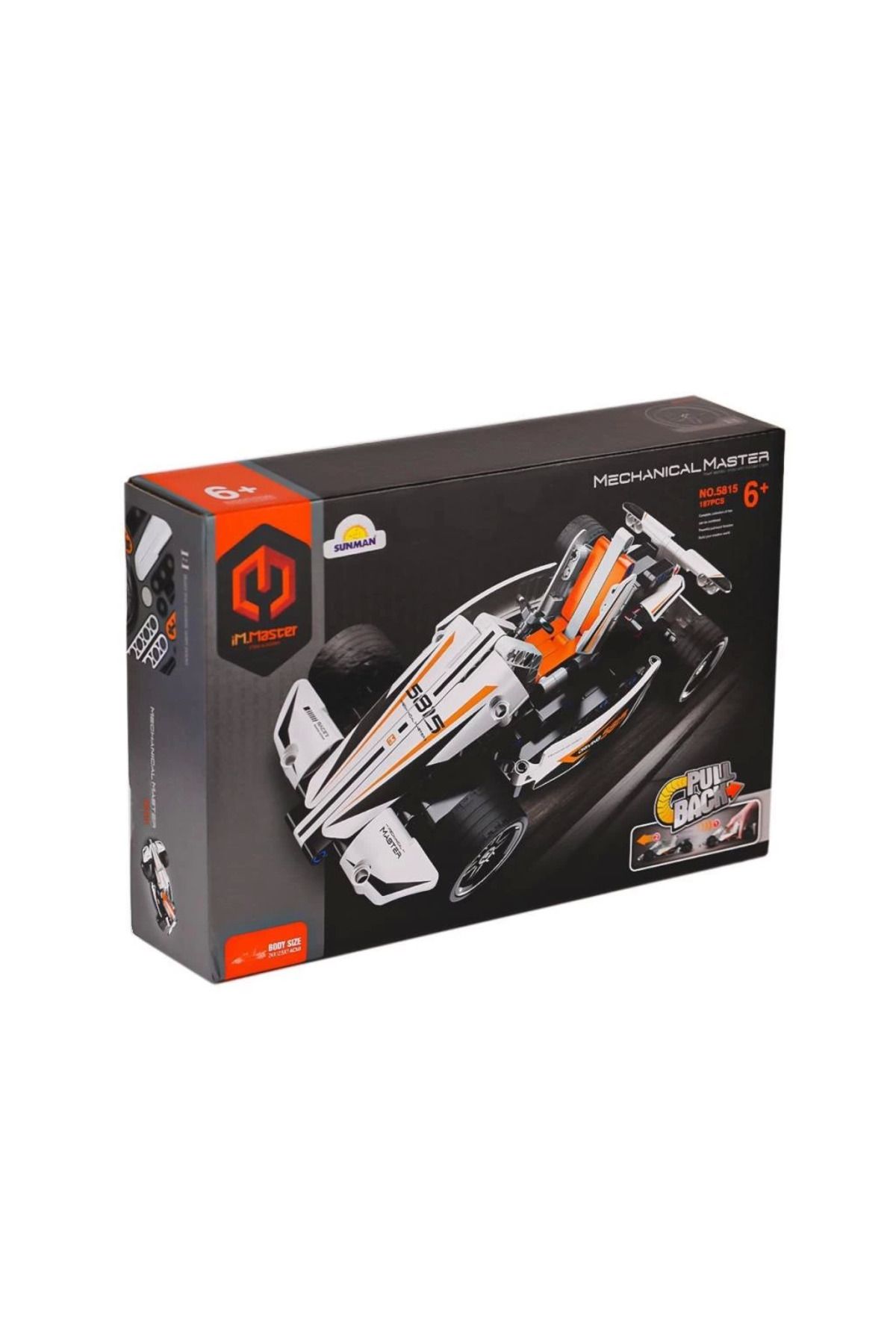 Balesso Bfs 5815 Imm Yarış Aracı Blok Seti Beyaz 187 Parça