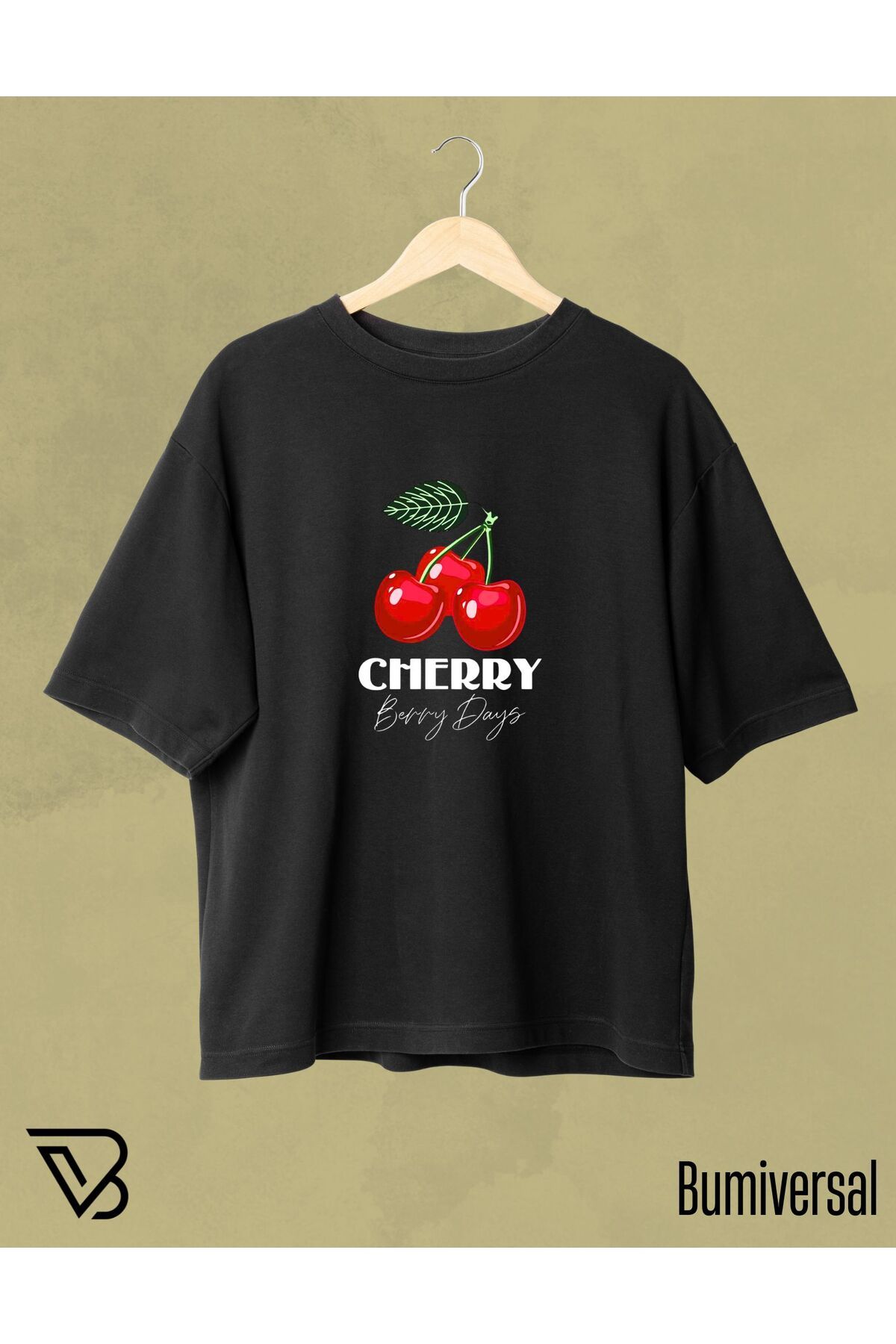 BUMİVERSAL CHERRY T-SHİRT
