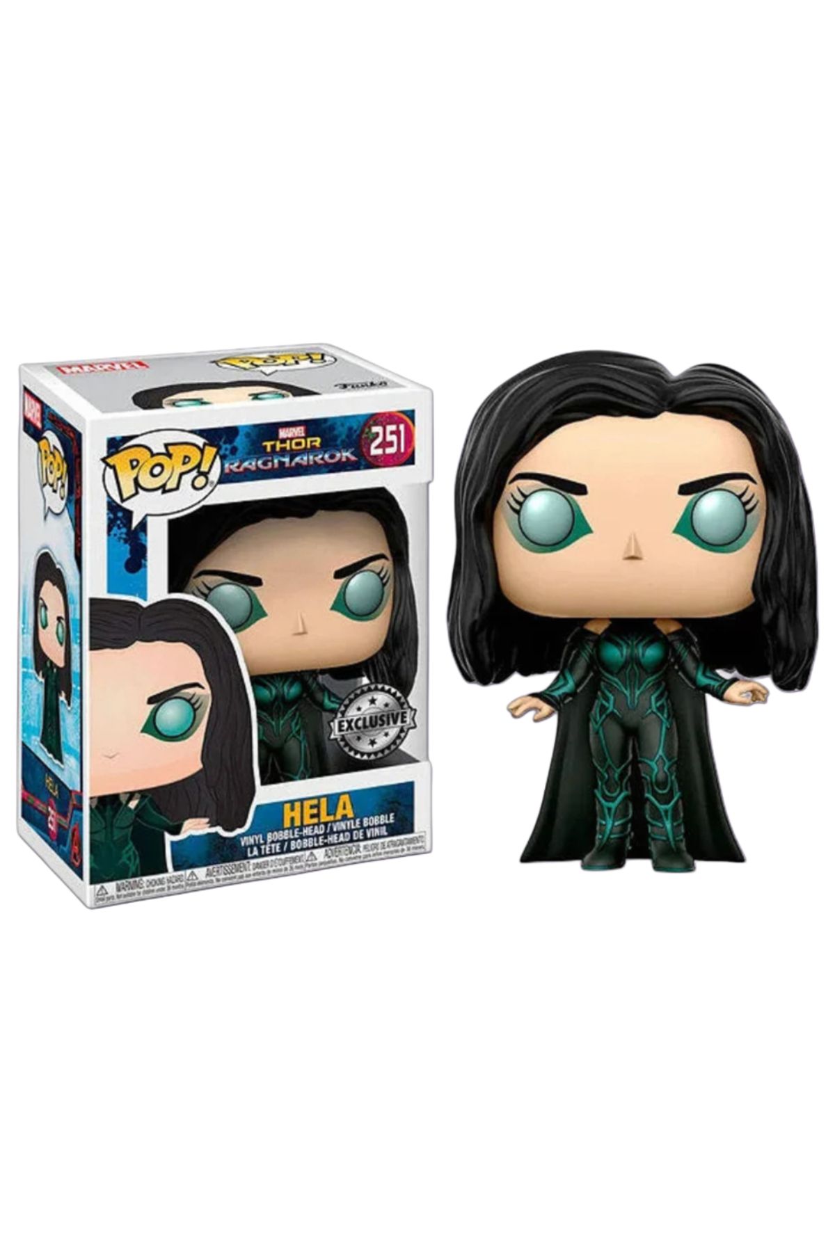 Funko Marvel Thor Ragnarok 251 Hela Unmasked Exclusive Pop