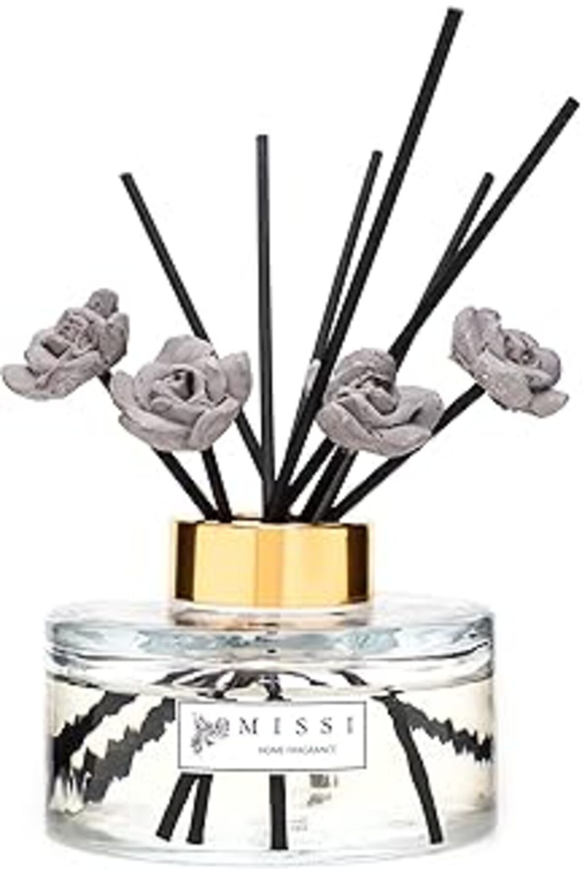 NETWORK ART 150 ml Siyah Bambu Çubuklu Black Vanilya Oda Kokusu