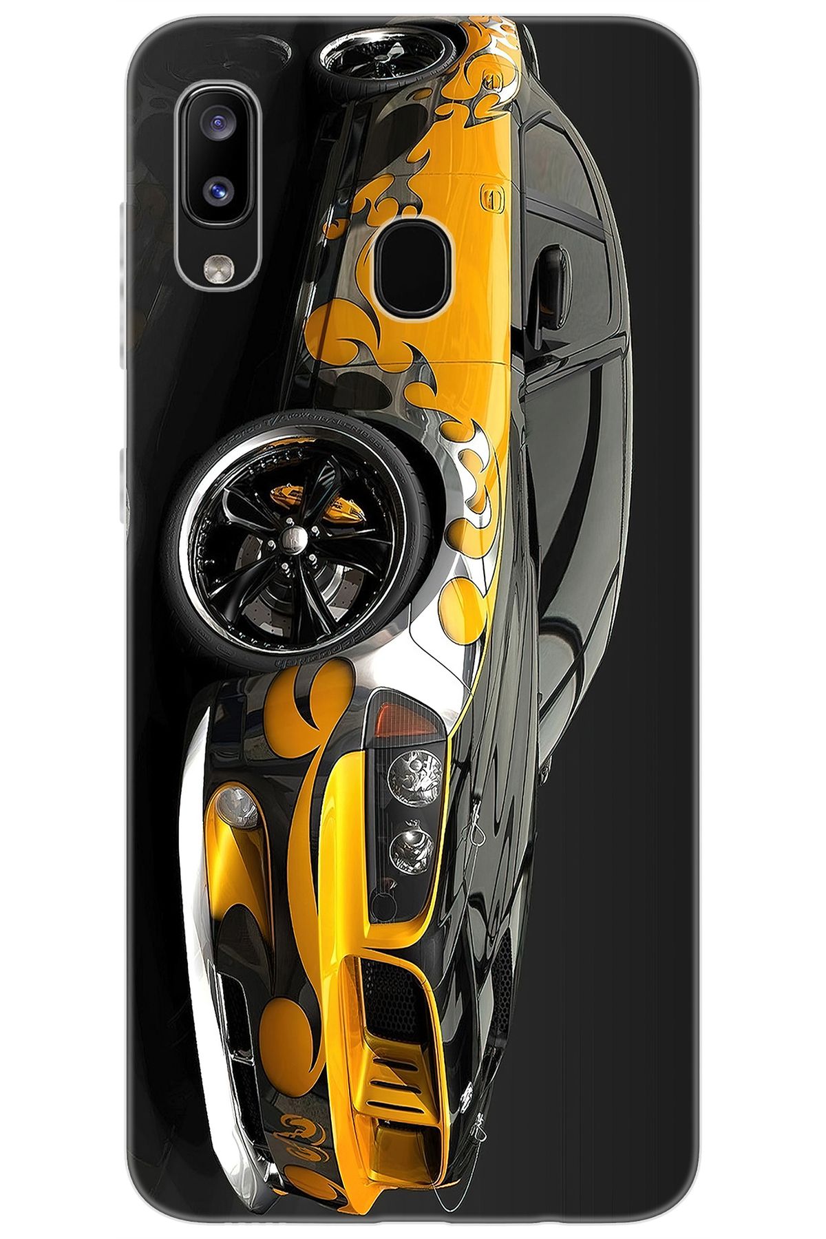 Ceppare Samsung Galaxy M10S (SM-M107F) Uyumlu Kılıf Desen Baskılı Silikon Carros Velozes STK:292 CP-DiKToMQ