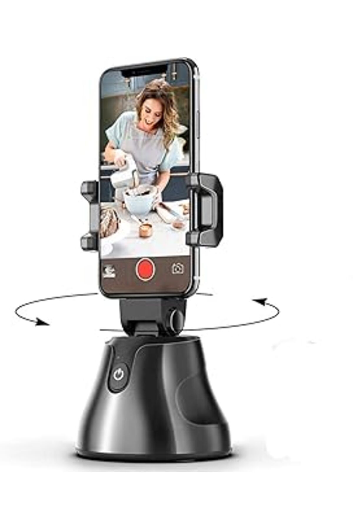 NETWORK ART Airivo Özçekim Sopa Tripod 360 ° Döndürme Otomatik Akıllı Yüz Ve Nesne İzleme Cep Telefonu Tripod T