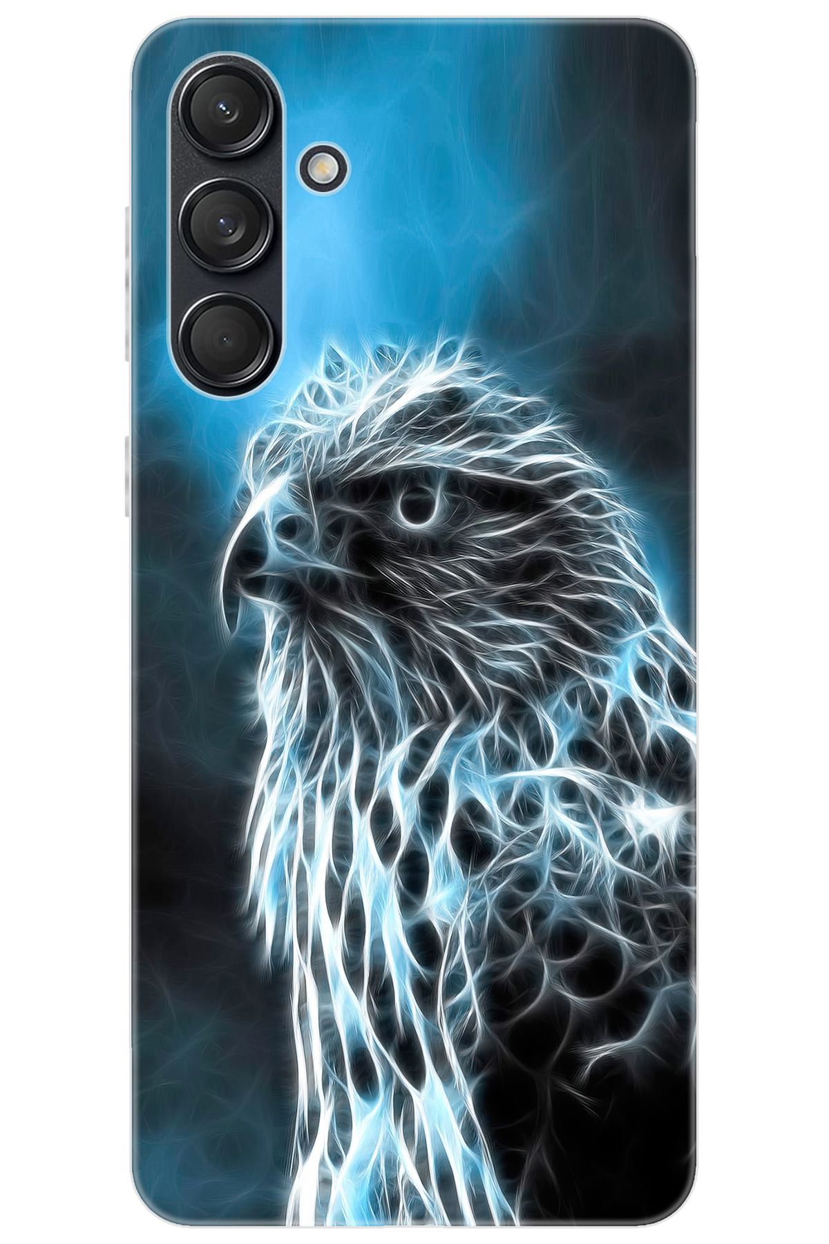Ceppare Samsung Galaxy M55 (SM-M556B) Uyumlu Kılıf Desen Baskılı Silikon Şahin STK:196 CP-cohdwMl