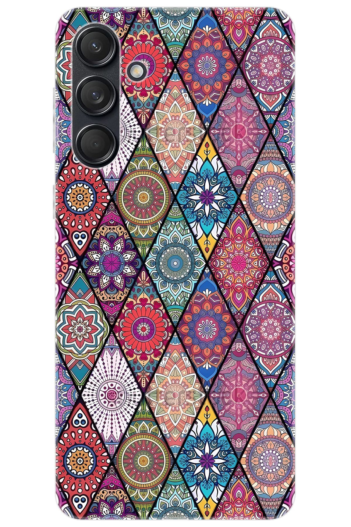 Ceppare Samsung Galaxy M55 (SM-M556B) Uyumlu Kılıf Desen Baskılı Silikon Kilim Tasarım STK:660 CP-e1kF3Pn