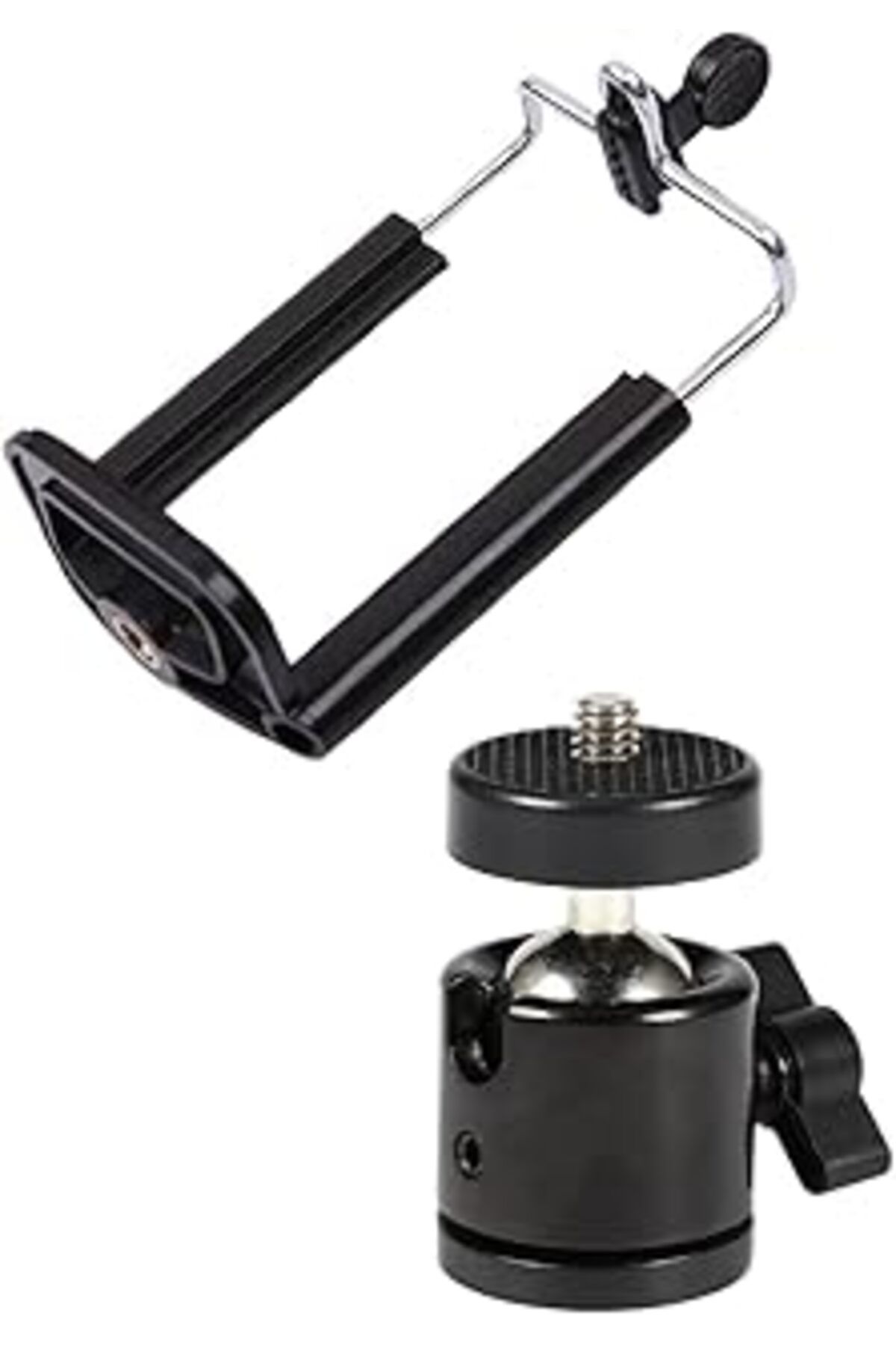 NETWORK ART Kyrotech Telefon Tutucu Başlık, Tripod Başlığı, 360 Dönebilen Metal Tripod Mafsalı, Cep Telefon Tut