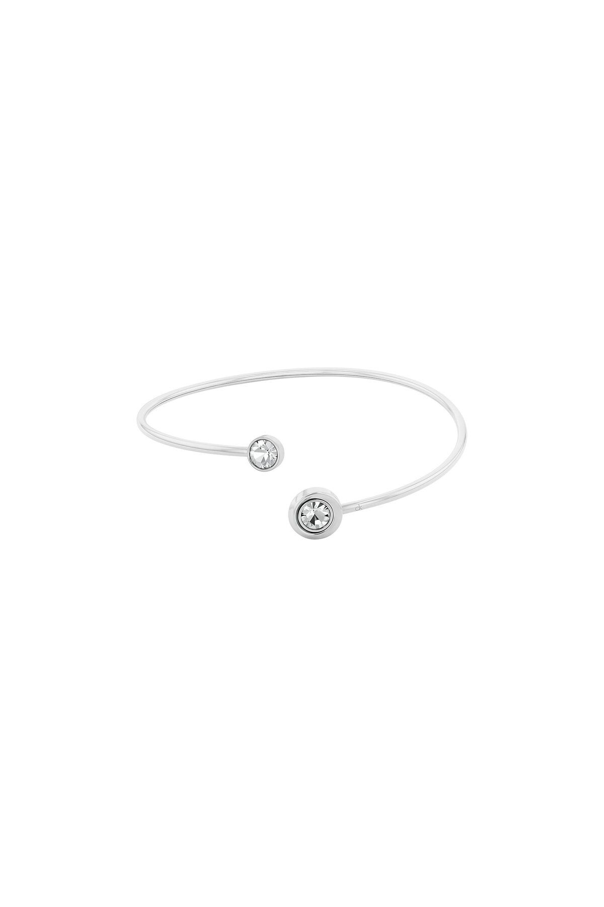 Calvin Klein Stainless Steel Crystal Bangle