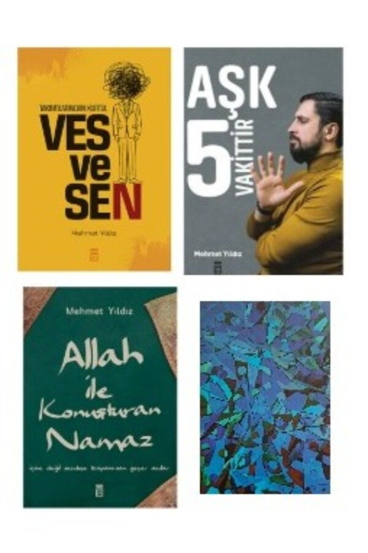 Timaş Yayınları Mehmet Yıldız - Vesvesen - Aşk 5 Vakittir - Allah ile Konuşturan Namaz -Not Defteri HEDİYE