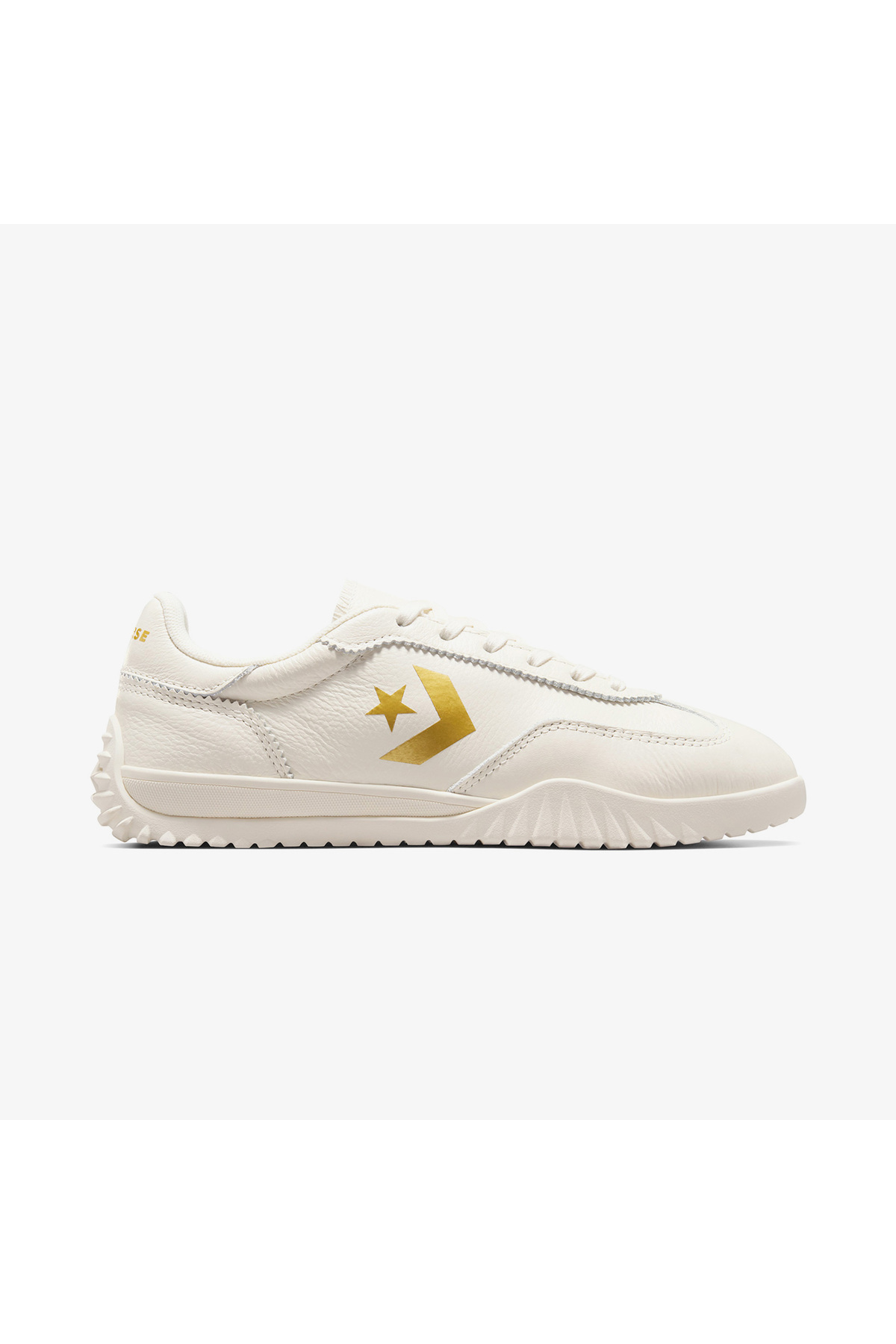 کانورس کفش ورزشی چرمی کرم زنانه Converse Run Star Trainer