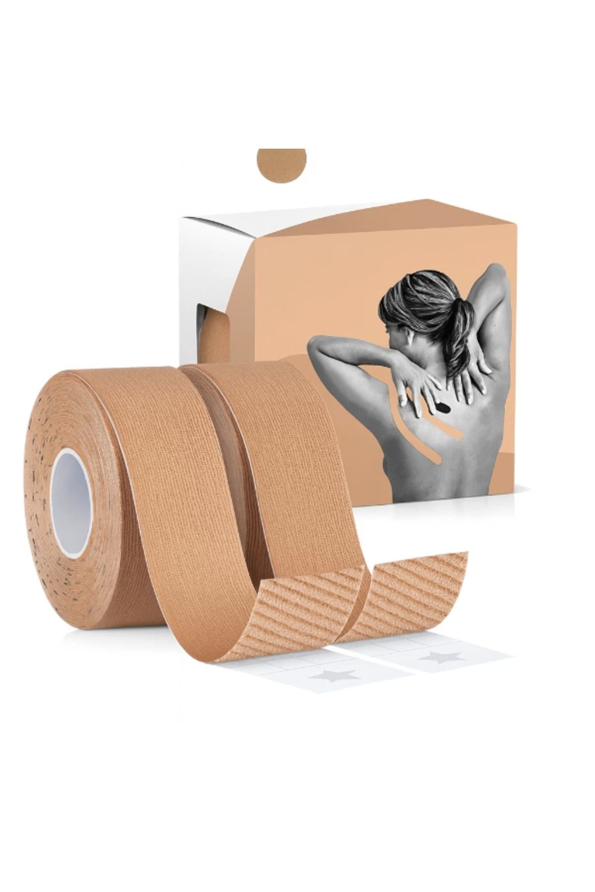 adden BFS Kinezyo Ağrı Bandı 2.5 cm X 5 m Ten Rengi