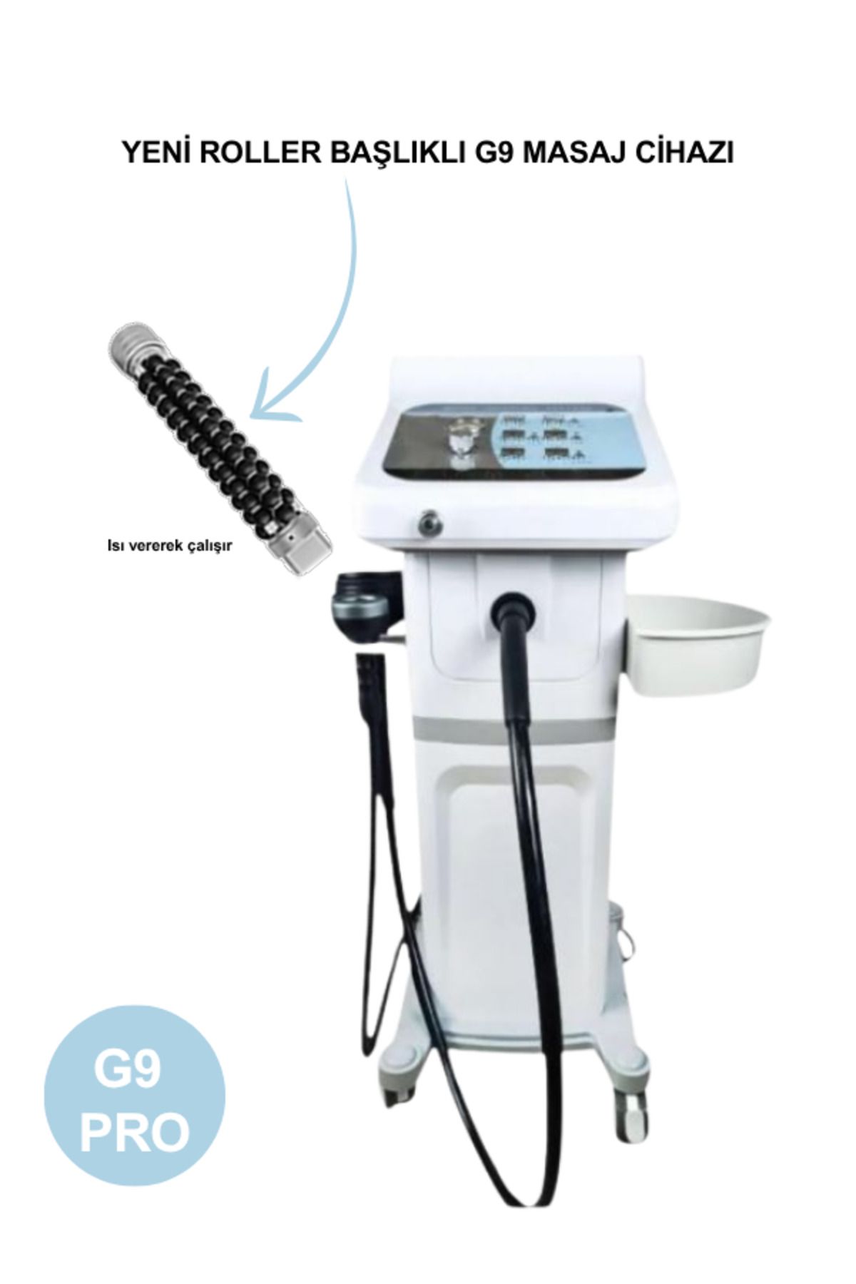 anka lazer G9 Masaj Aleti + Roller Başlığı