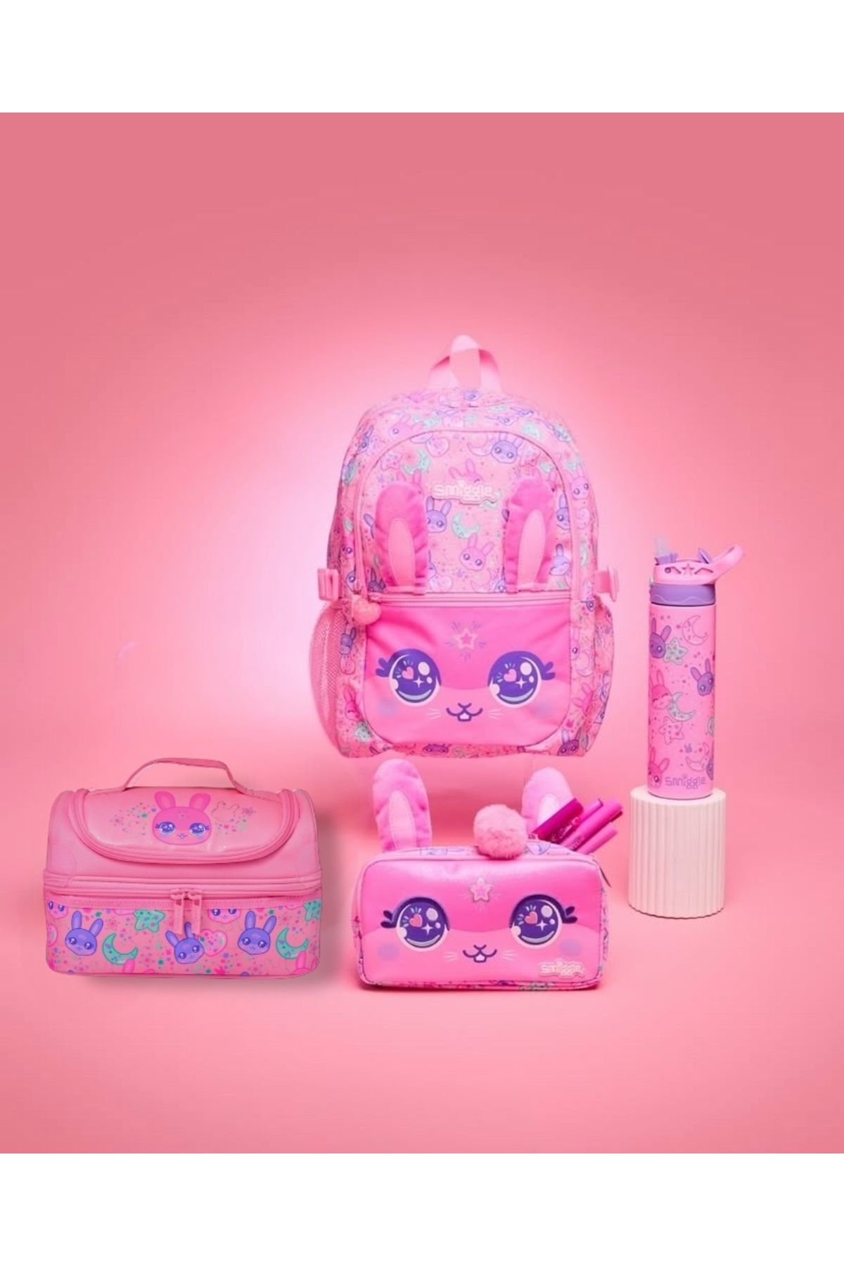 SMIGGLE All Stars 4’Lü Okul Çanta Seti