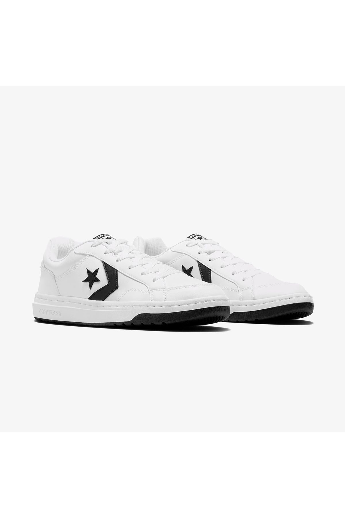 Converse-Nízké unisex bílé tenisky Pro Blaze V2 ze syntetické kůže 2