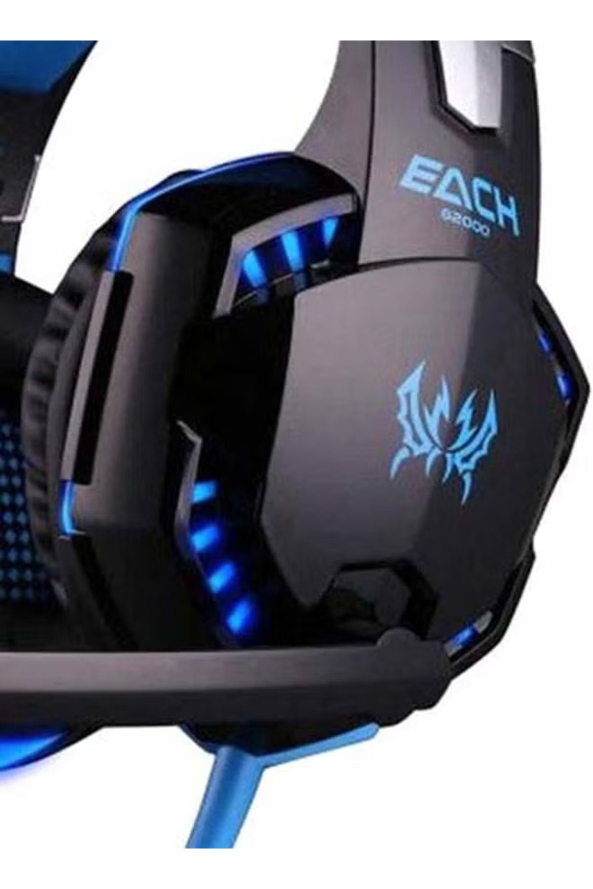 KOTION EACH-Gaming Wired Over the Ear Headsets with Mic & LED - G2000 Edition 6