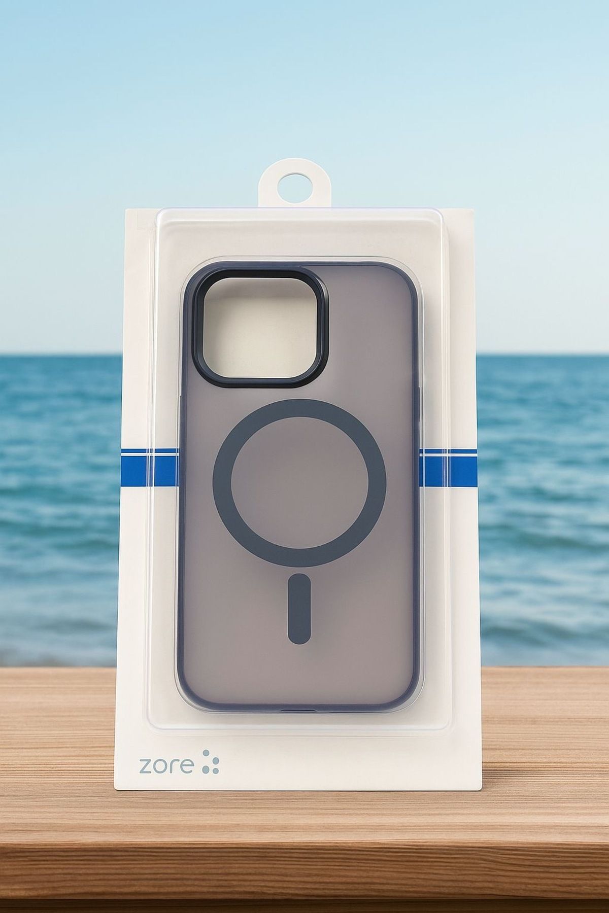 ROSSI Apple IPhone 15 Pro Uyumlu Magsafe Mat Kılıf Mor Case