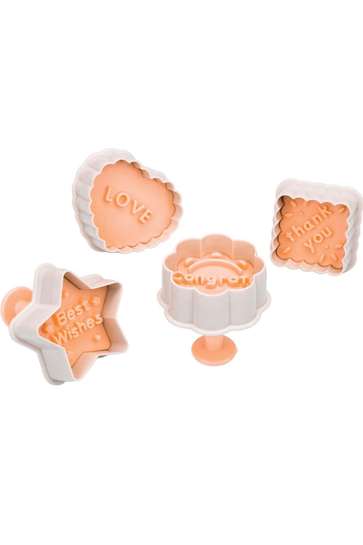 SİHİRLİ AYAKLAR Message Me Şeker Hamuru Kesici Kurabiye Kalıbı Cookies-Love-Thank You-Congrats-Best Wishes BPA Free