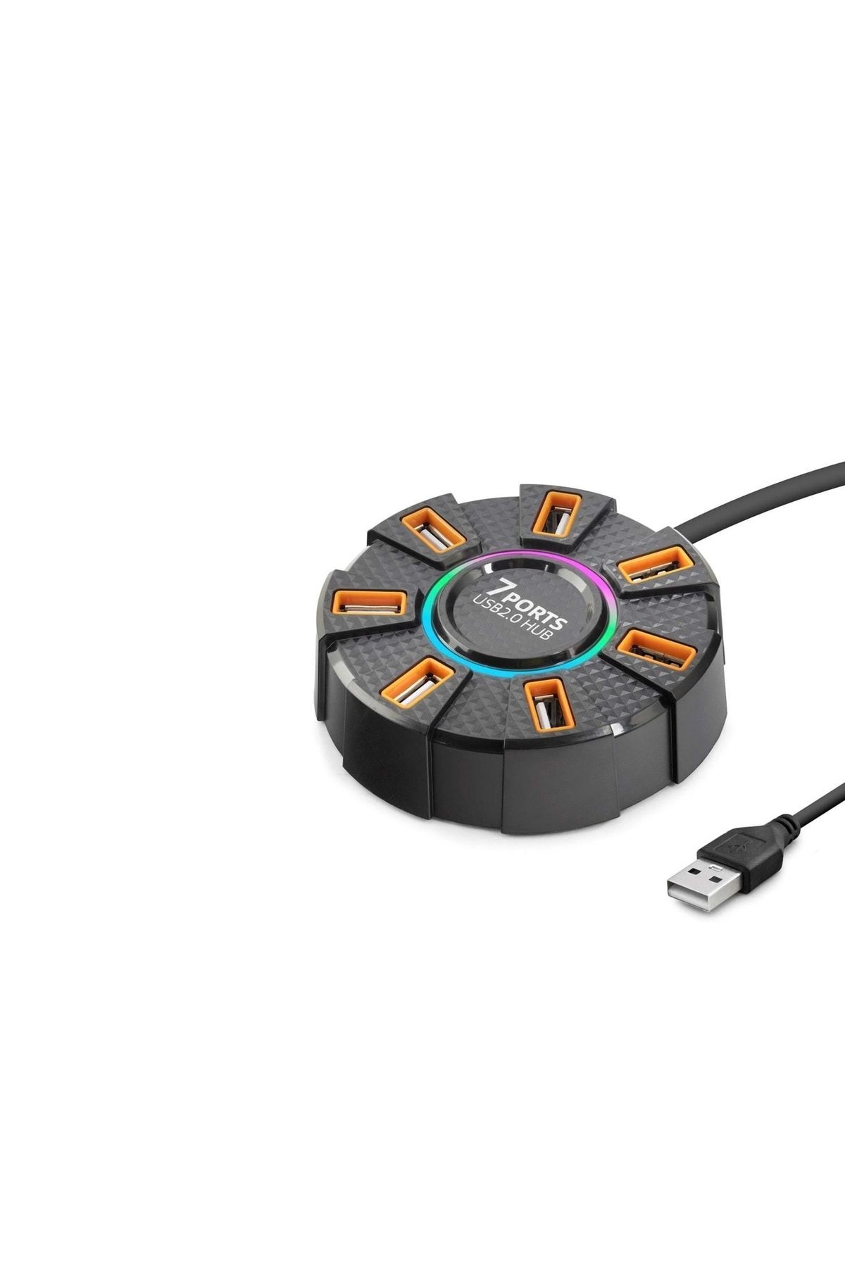 shopwave Usb Hub 7*Usb 1.2M Siyah HDX7035