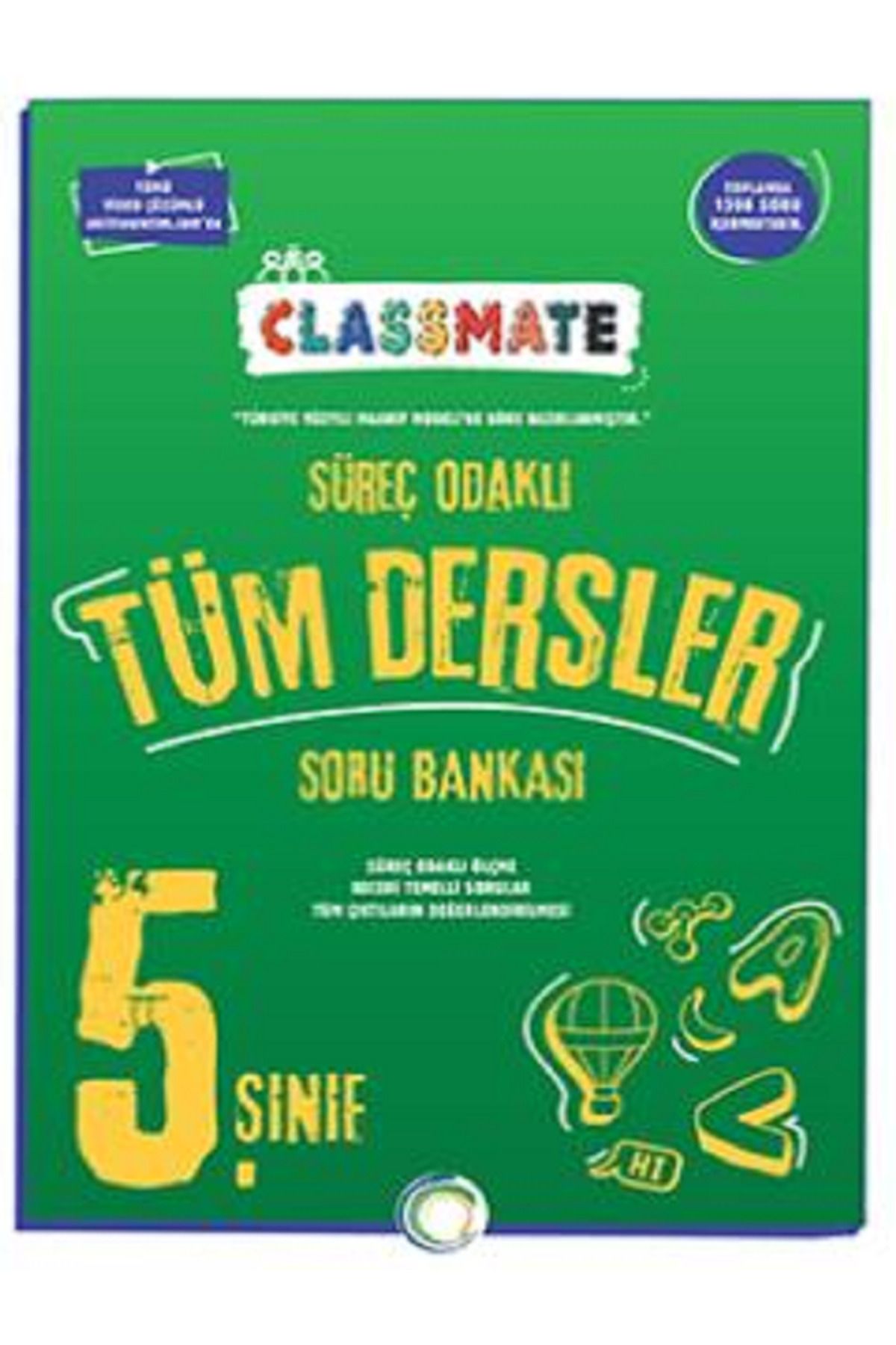 Evrensel İletişim Yayınları 5.Sınıf Okyanus Classmate Tüm Dersler Soru Bankası / Süreç Odaklı / Yeni Müfredata Uygun