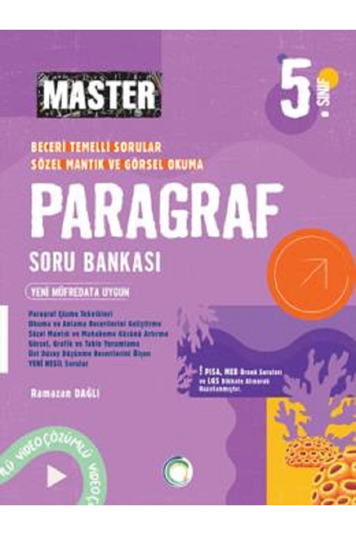 Evrensel İletişim Yayınları 5.Sınıf Okyanus Master Paragraf Soru Bankası / Sözel Mantık ve Görsel Okuma / Yeni Müfredat
