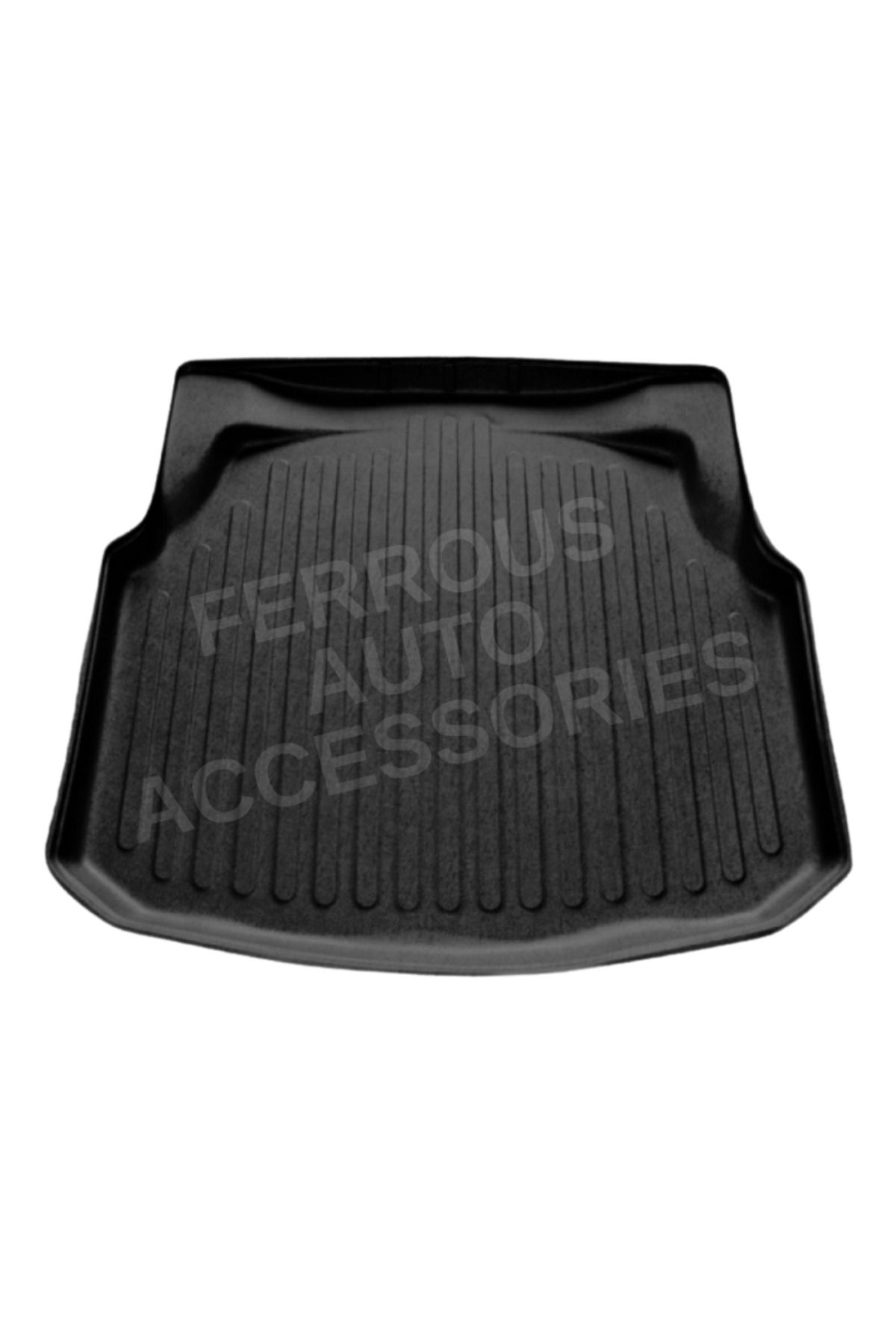 ferrous autoaccessories Mercedes C Serisi W204 Plastik Setli Ferrous 3D Bagaj Havuzu 2007 2013