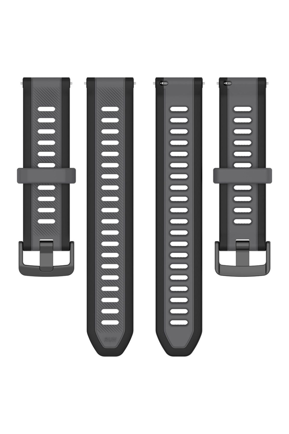 SKYDDAR INNOVATION-Silicone Strap for Huawei Watch GT 2 /GT 2 Pro/GT 3 Pro /Ultimate, Xiaomi Watch S1, W053 - Gray 5
