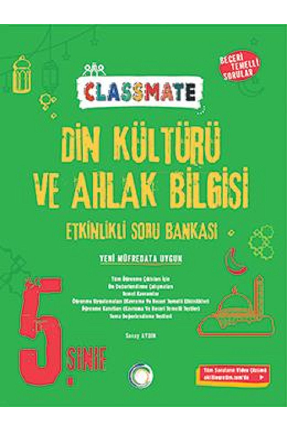 Evrensel İletişim Yayınları 5.Sınıf Okyanus Classmate Din Kültürü Etkinlikli Soru Bankası / Beceri Temelli / Yeni Müfredat
