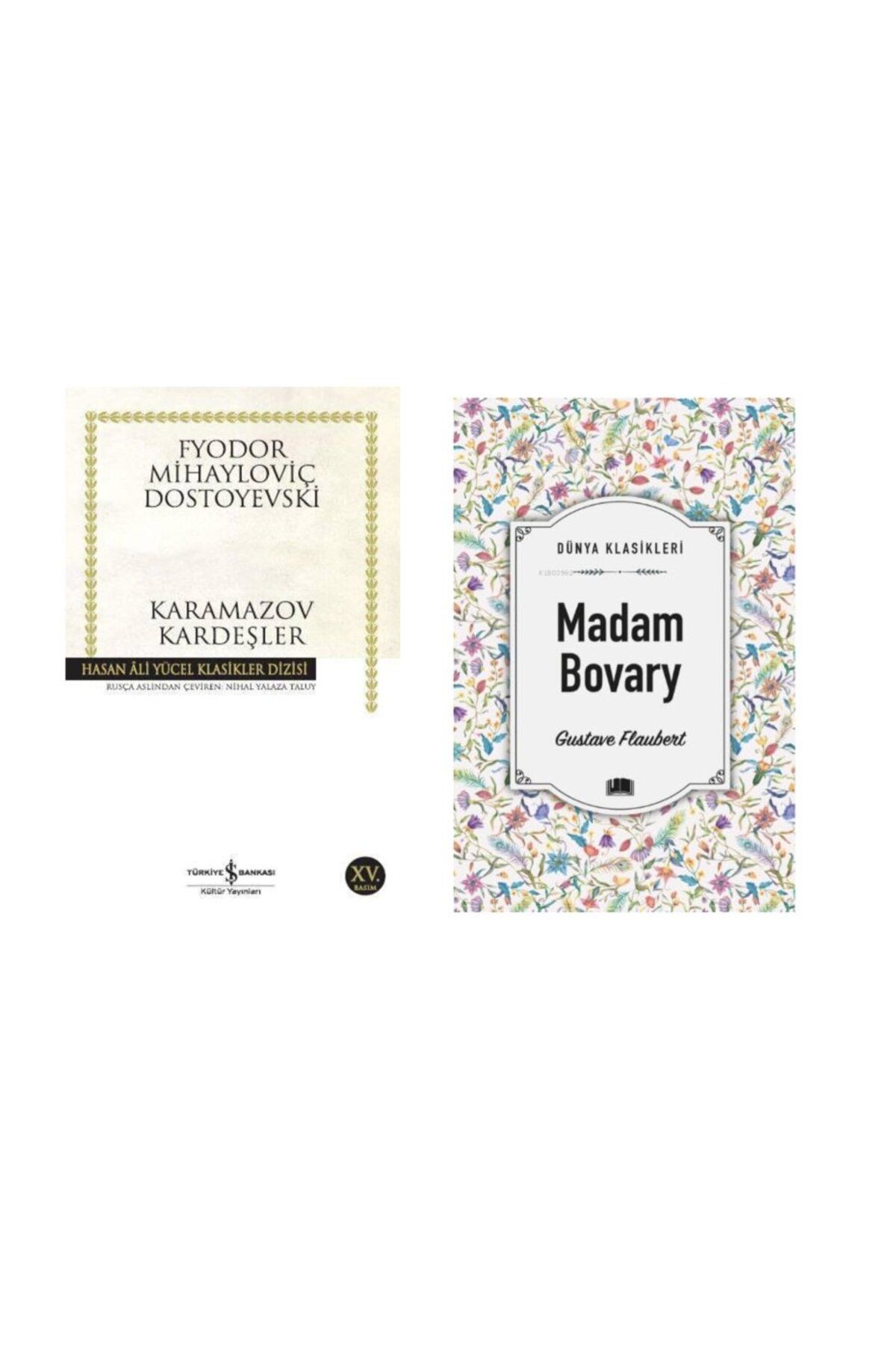 TÜRKİYE İŞ BANKASI KÜLTÜR YAYINLARI karamazov kardesler + madam bovary=2set