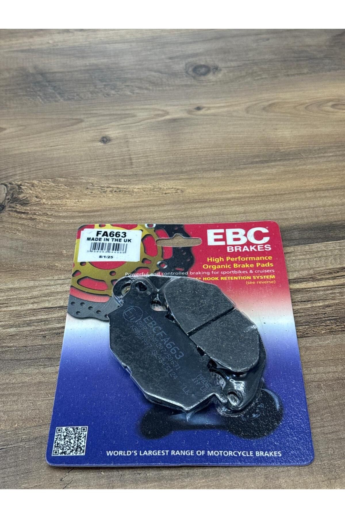 EBC YAMAHA MT25 / R25 15-21 ÖN ORGANİK FREN BALATASI