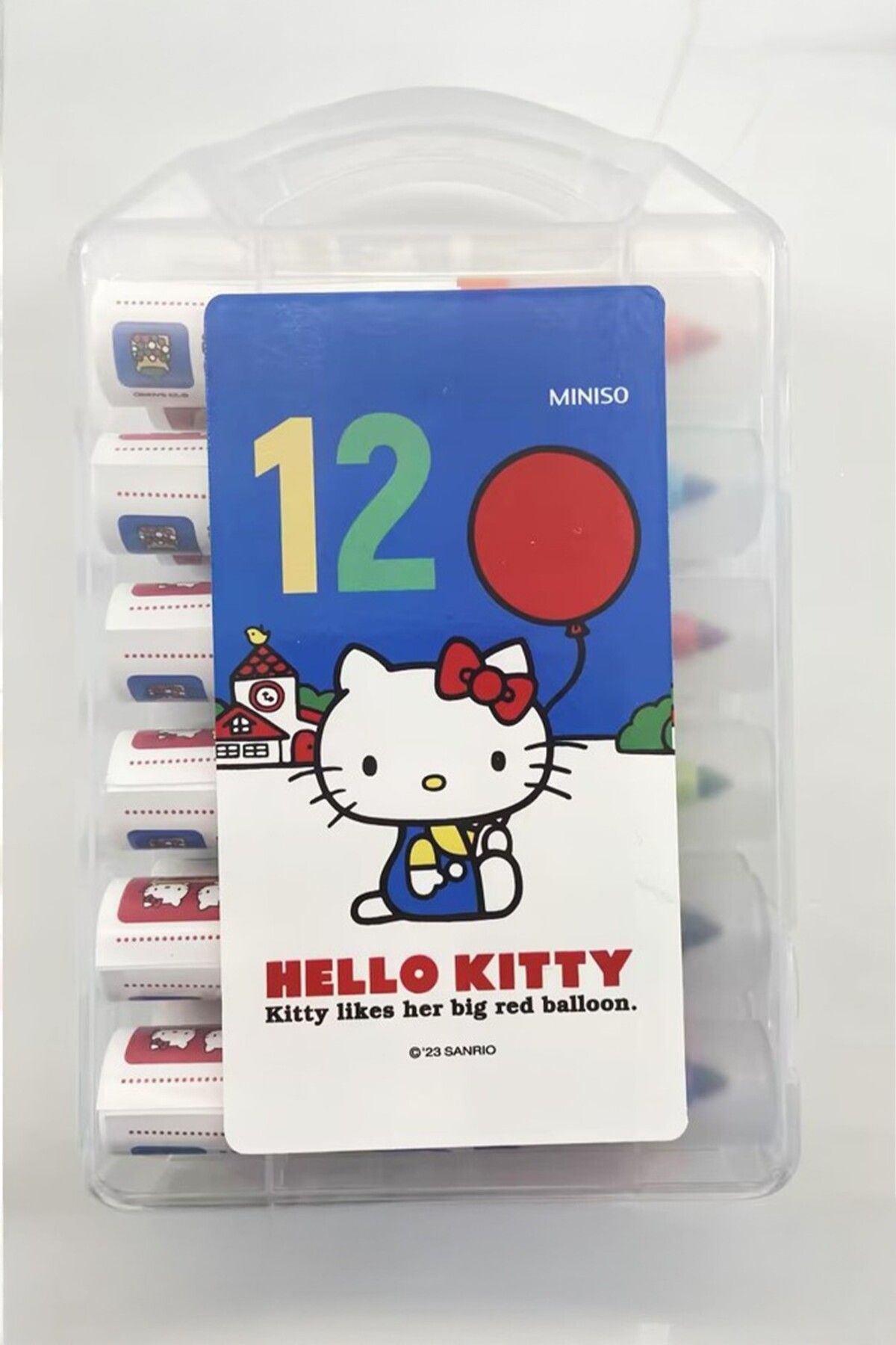 Miniso Sanrio Lisanslı Hello Kitty Okul Serisi Sulu Boya Seti