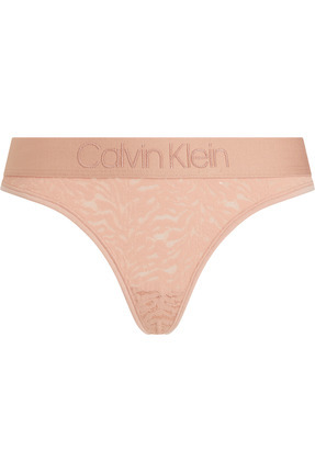 Calvin Klein THONG Kadın Bej Tanga