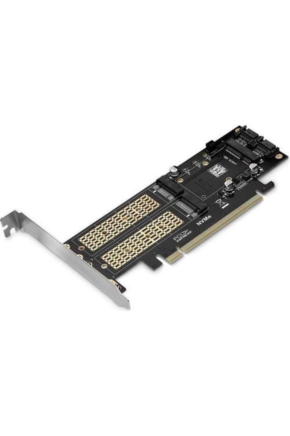 Leonpro Pci exp 16x Nvme ngff msata çevirici pcie 16x nvme ngff msata çevirici