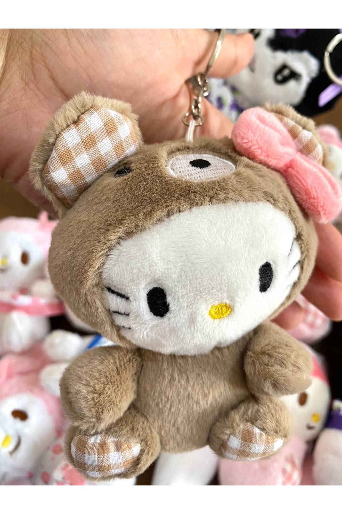 ayıcık My Melody Tarzı Peluş Anahtarlık