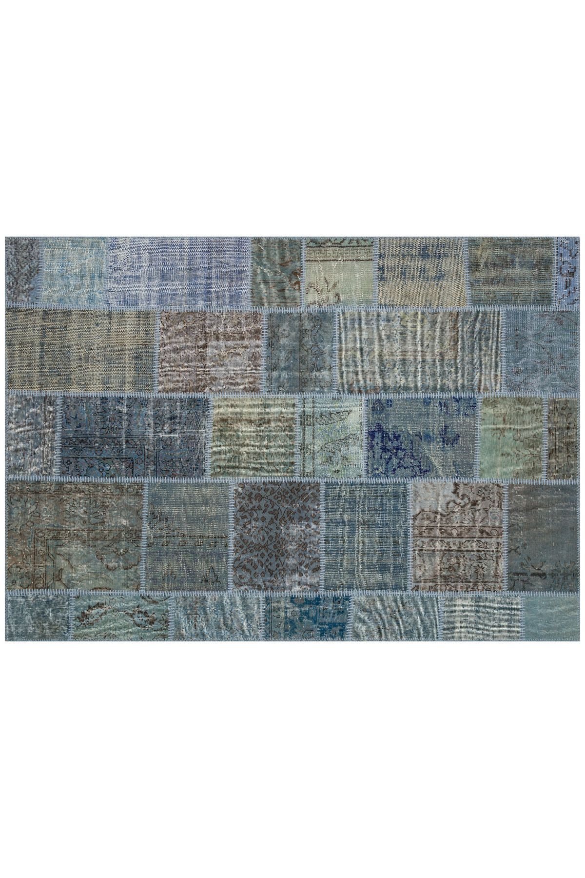 efestrend Doğal Dokuma Patchwork Halı