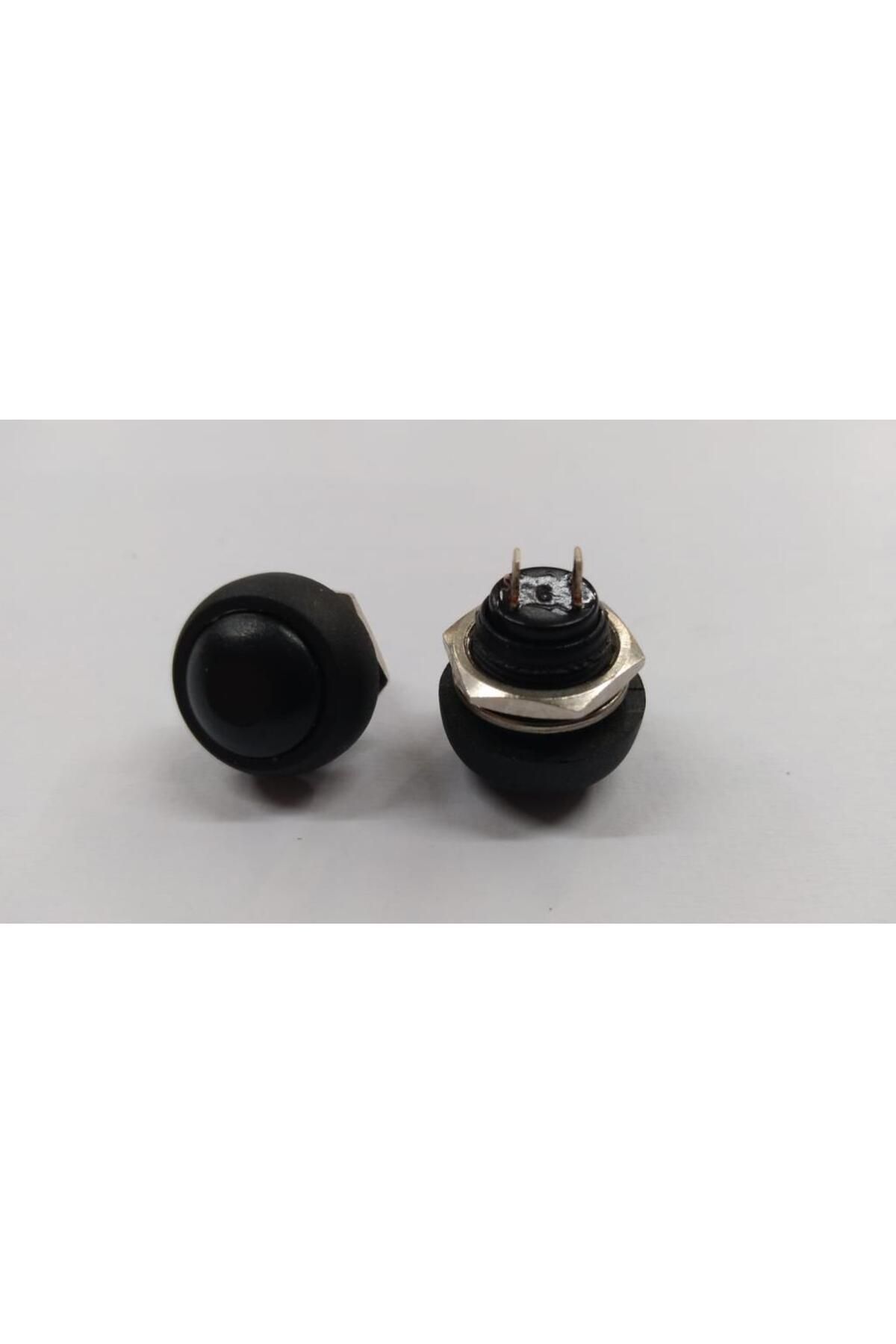 Mykablo "184" 12 mm Siyah Push Buton