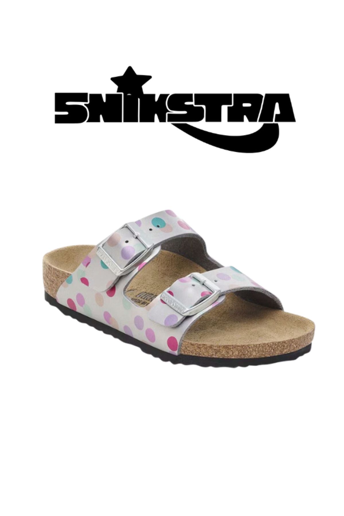 Birkenstock ARIZONA KIDS BF ELECTRIC METALLIC Birko-flor 1029842 -Snikstra