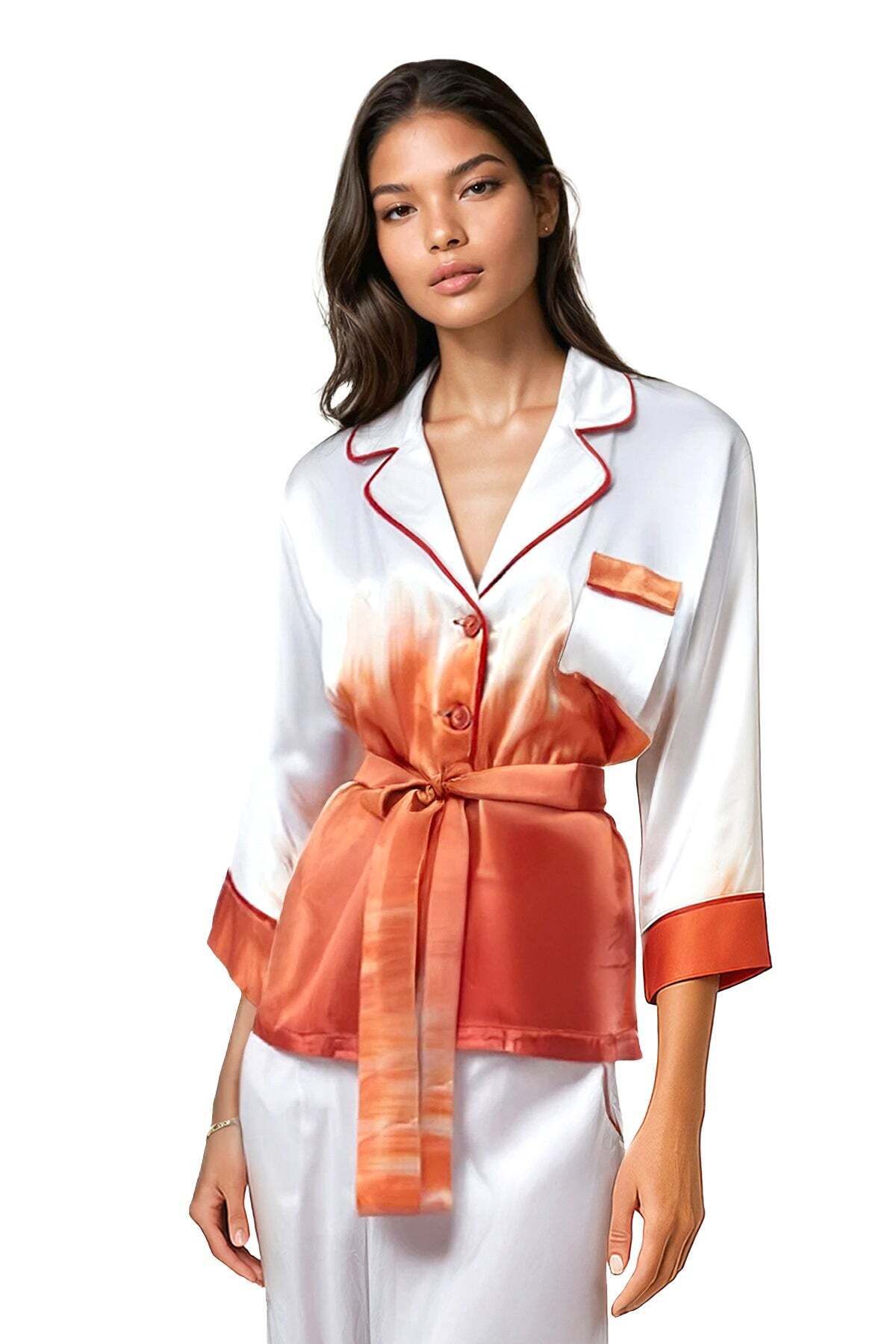 Movom GRACE PAJAMA STYLE SHIRT