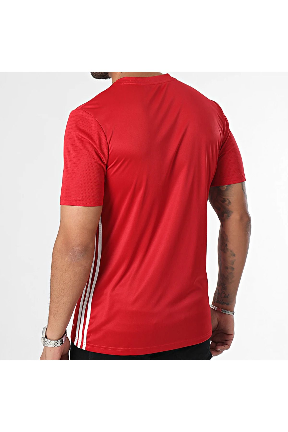 adidas-Ανδρικό μπλουζάκι προπόνησης κατάλληλο για καθημερινή χρήση και αθλητικό άνετο απλό μπλουζάκι 4