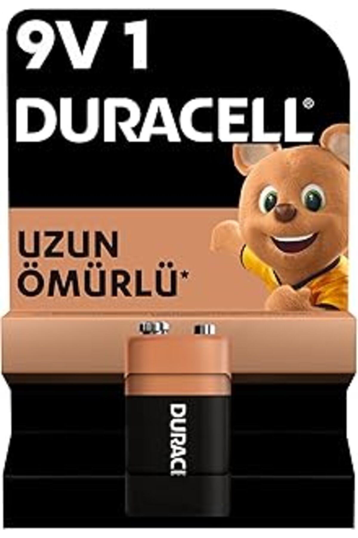 Pazarcan 9V Alkalin Pil (1'Li Paket) 6Lr61/Mn1604